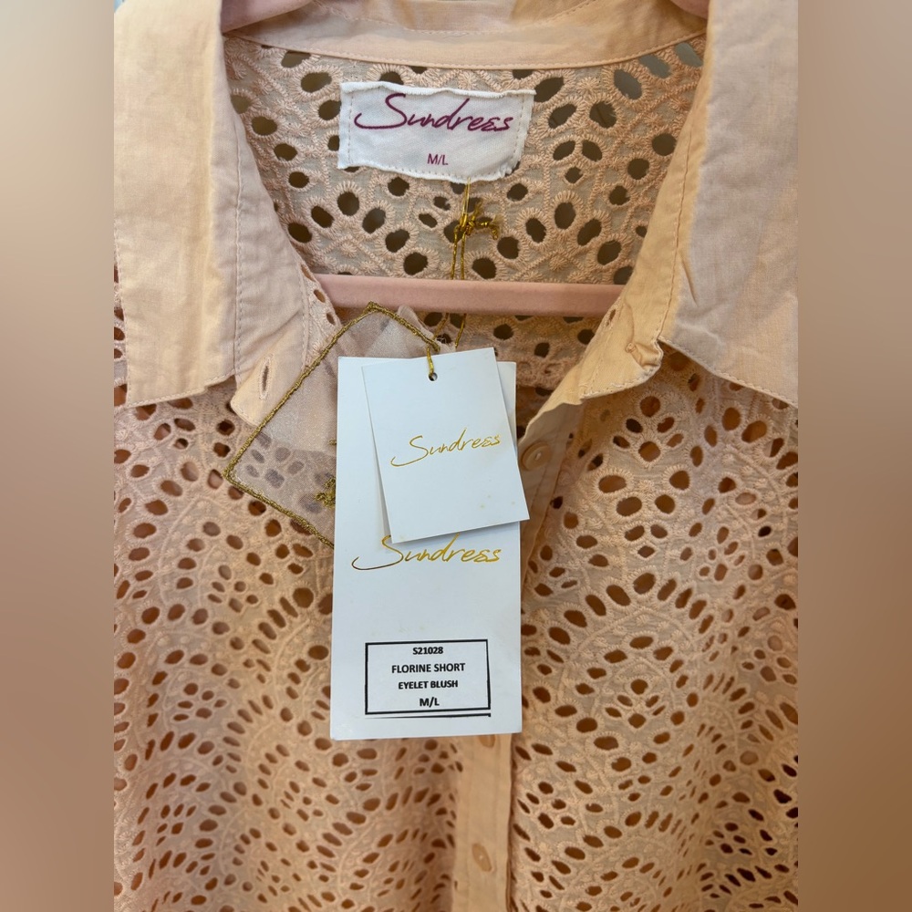 Sundress Lace Shirt Dress - Picture 9 of 11